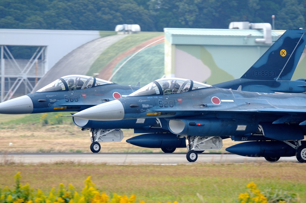 築城基地航空祭2012　F-2