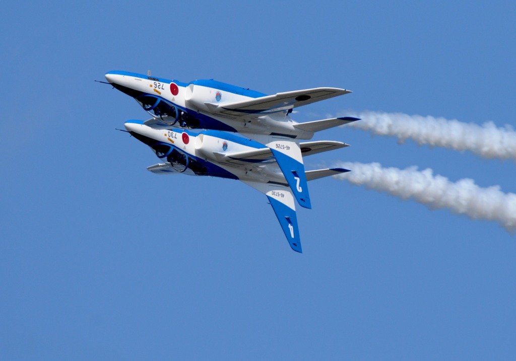 築城基地航空祭2012　ブルーインパルス