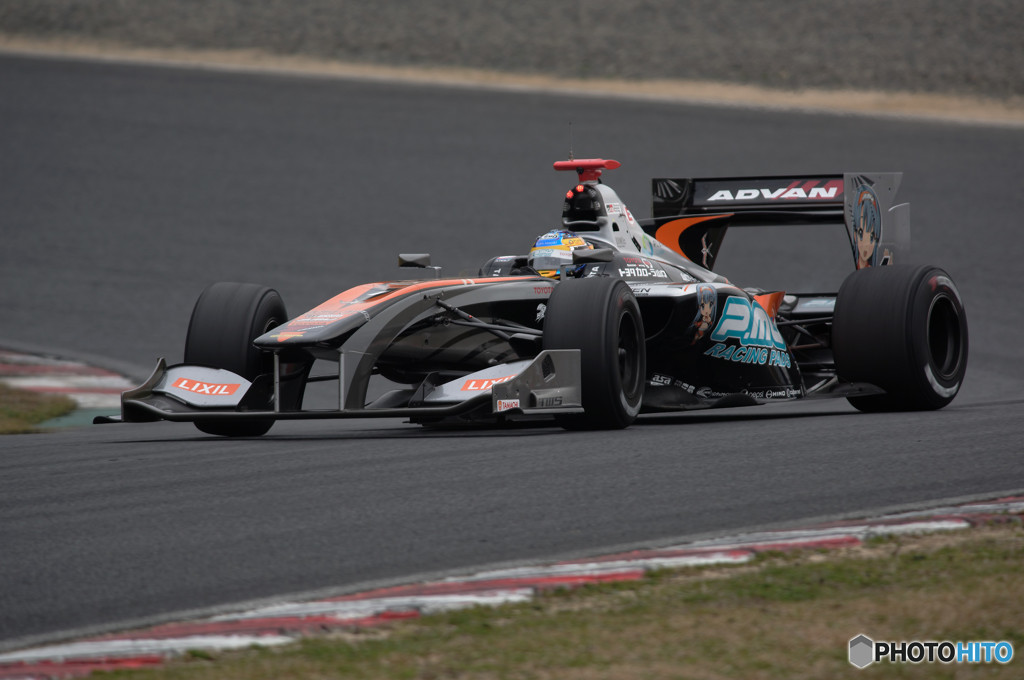 SUPER FORMULA  TEST 岡山