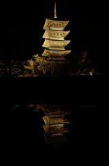 備中国分寺　夜