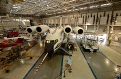 かがみがはら航空宇宙科学館　STOL 飛鳥