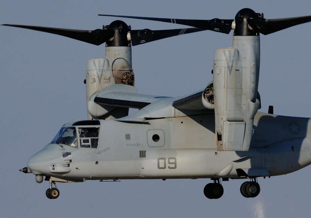 新田原基地航空祭2013　オスプレイ