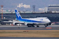 ANA FINAL747  IN ITAMI