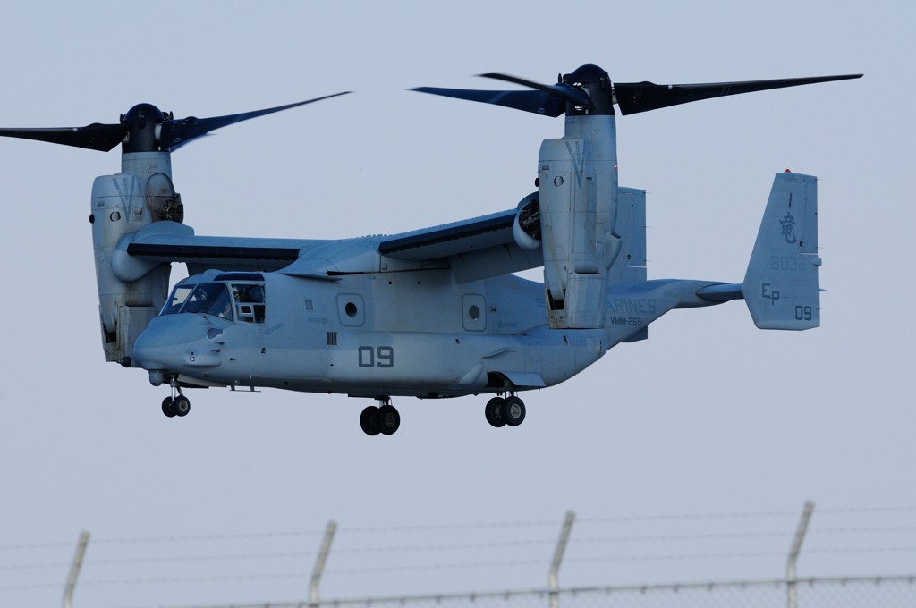新田原基地航空祭2013　オスプレイ