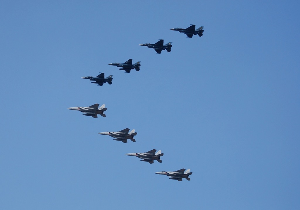 F-2＆F-15編隊