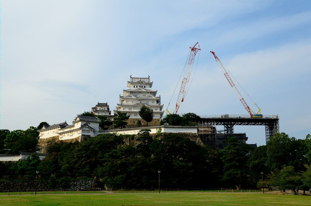 平成の大改修　姫路城