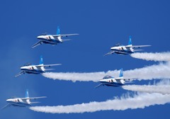 築城基地航空祭2012　ブルーインパルス