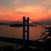 瀬戸大橋　夕暮れ