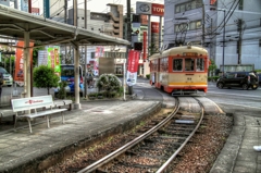 伊予鉄道の原風景　　～宮田町～