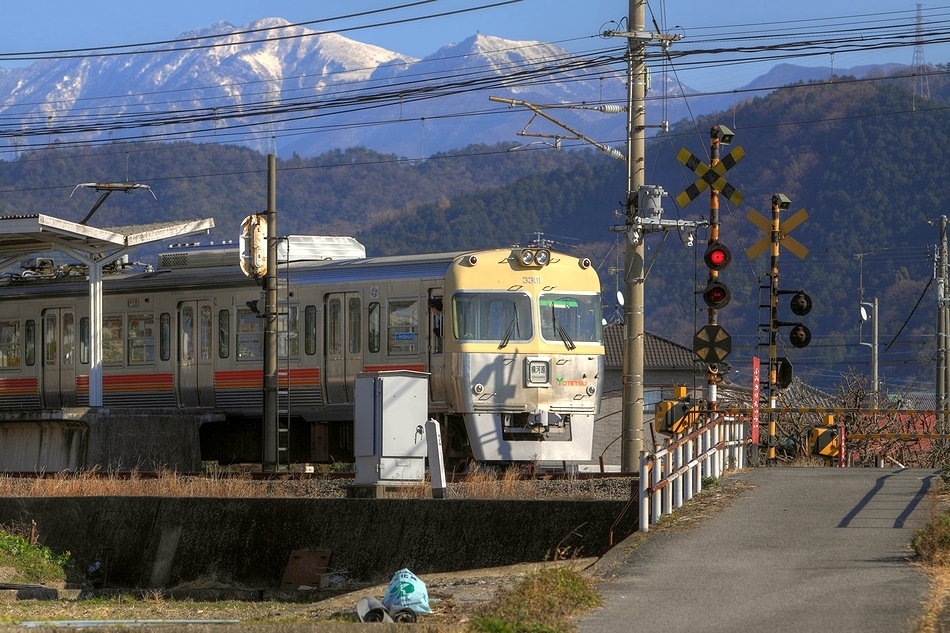 霊峰冠雪