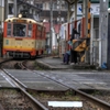 伊予鉄道の原風景　　～萱町六丁目～