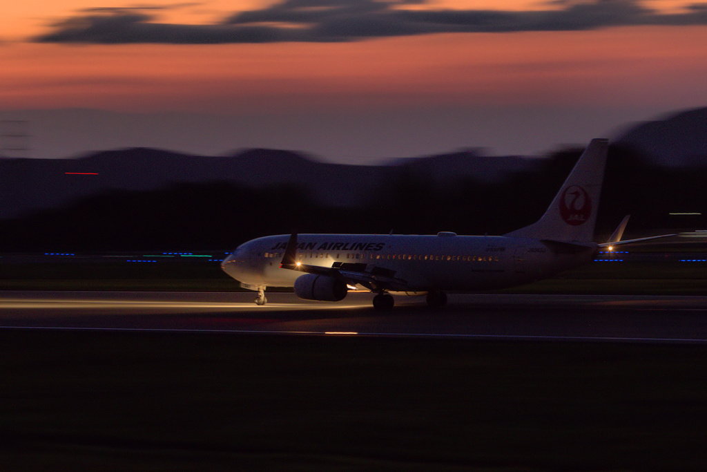 Twilight landing　3