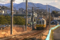 黄色い坂道