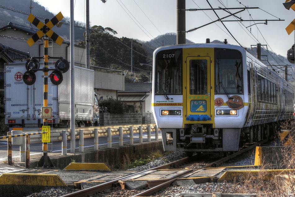 日常の踏切