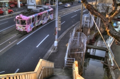 ライトダウン　蛍橋