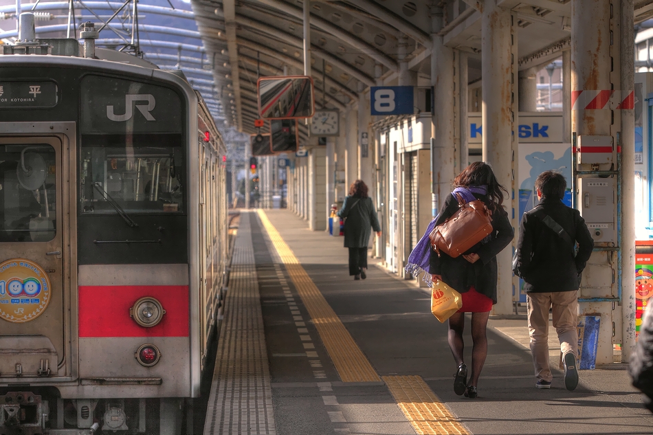 電車に乗ろう♪