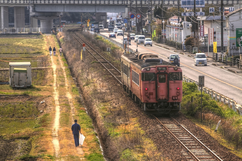 吉備路の朝