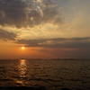 関空の夕暮れ