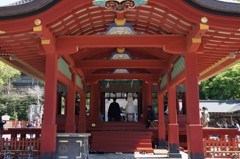 静けさの中。
