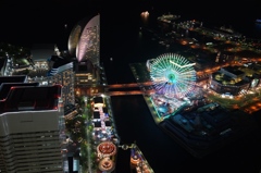 みなとみらいの夜景