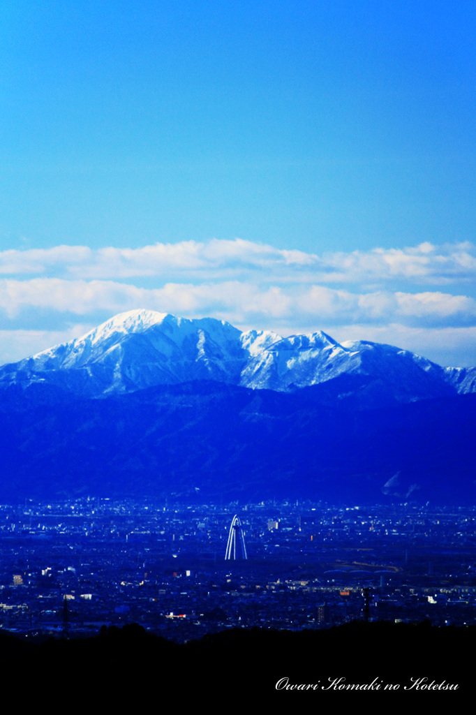 弥勒山／山頂から