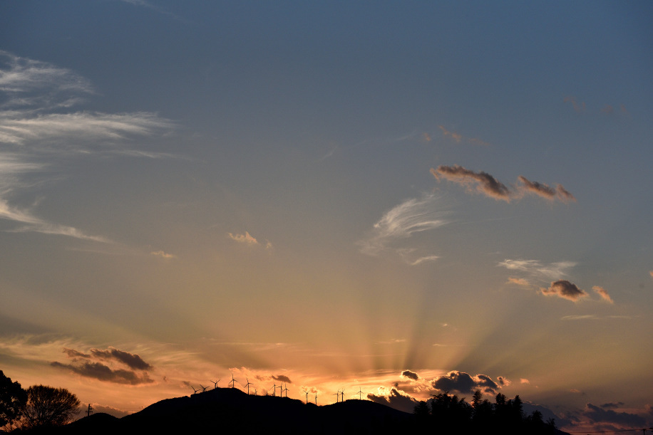 ある夕景