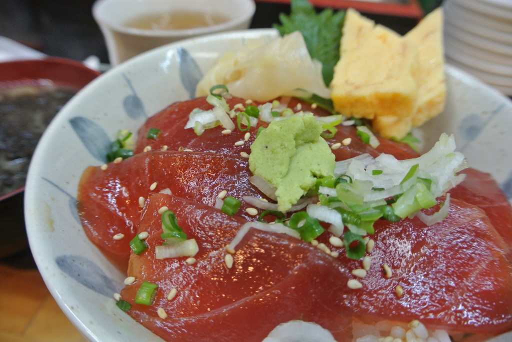 築地で朝ご飯
