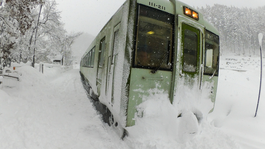 雪にも負けず