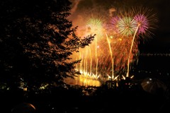 諏訪湖の花火大会