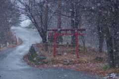 雪の初詣