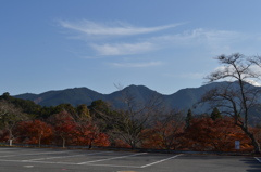 談山神社駐車場からの紅葉