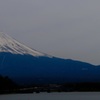 河口湖からの富士