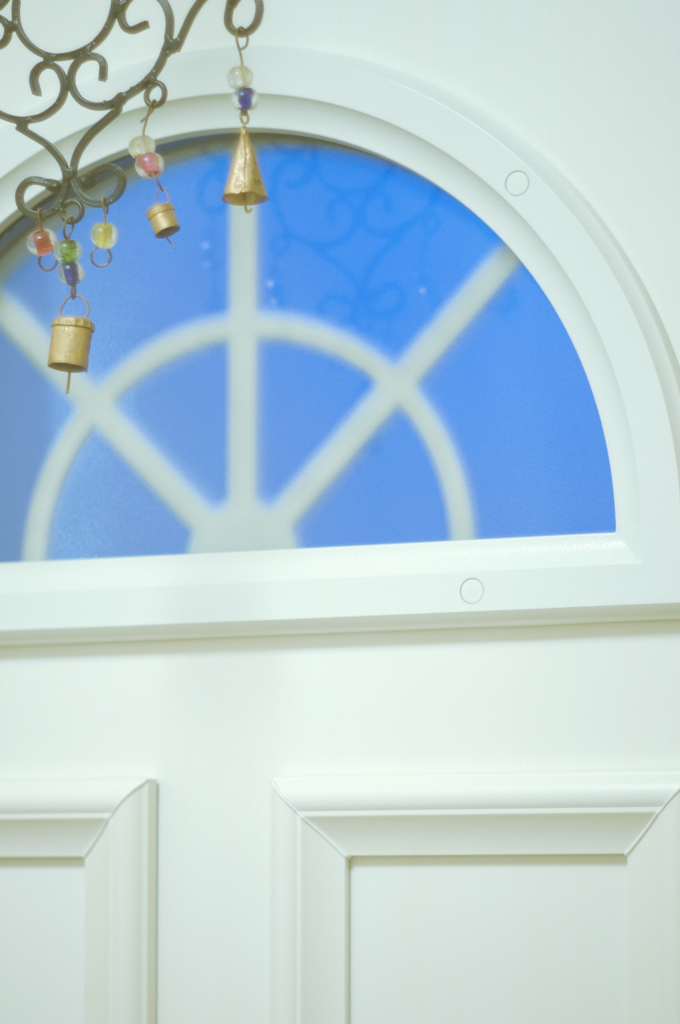 white door