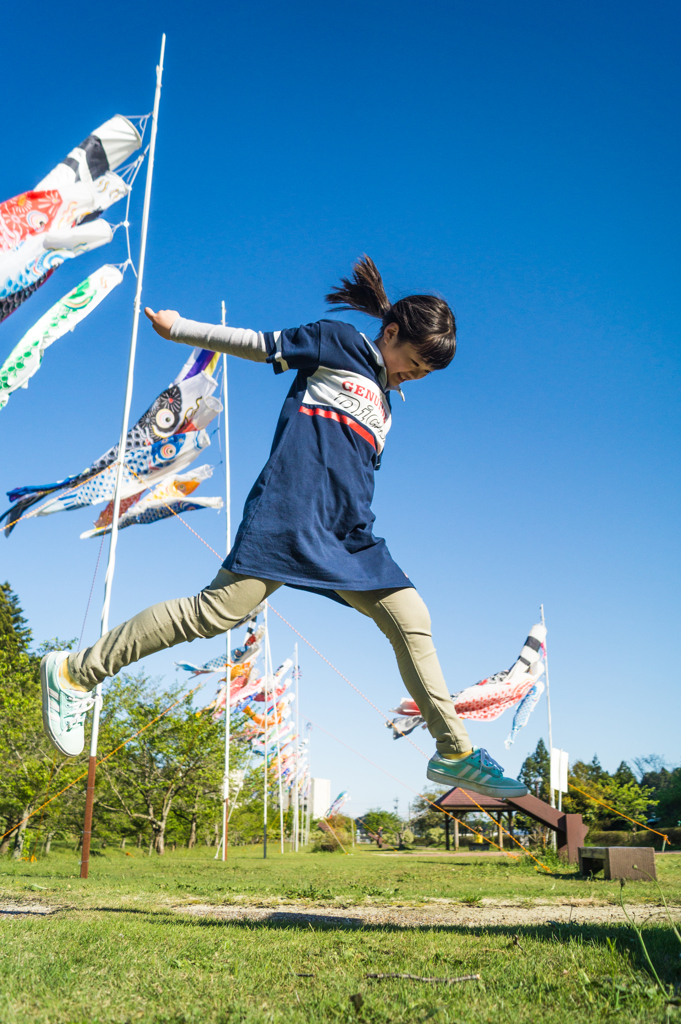 わたしもたかくとぶ！！！