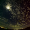 夜の羊雲