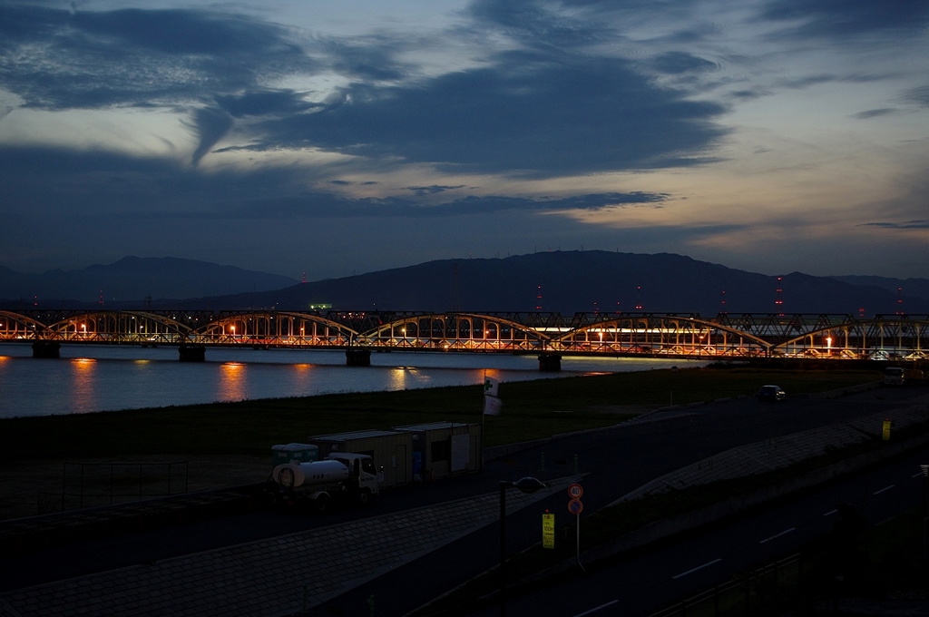 尾張大橋夕景
