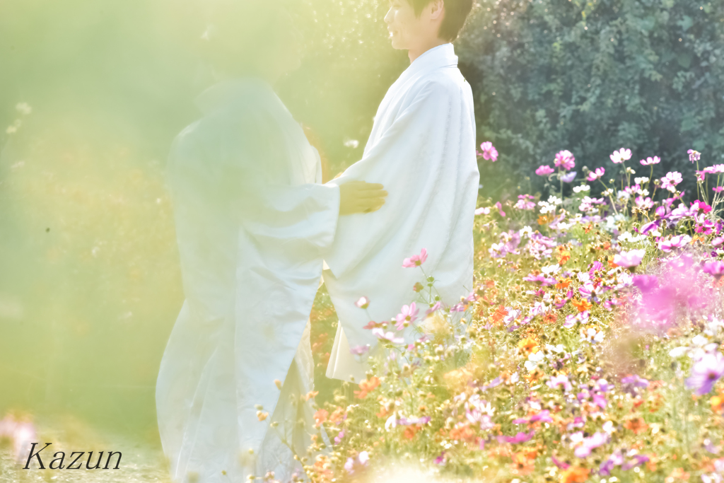 太陽の下で誓う
