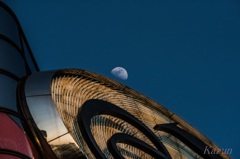Fujiya with moon