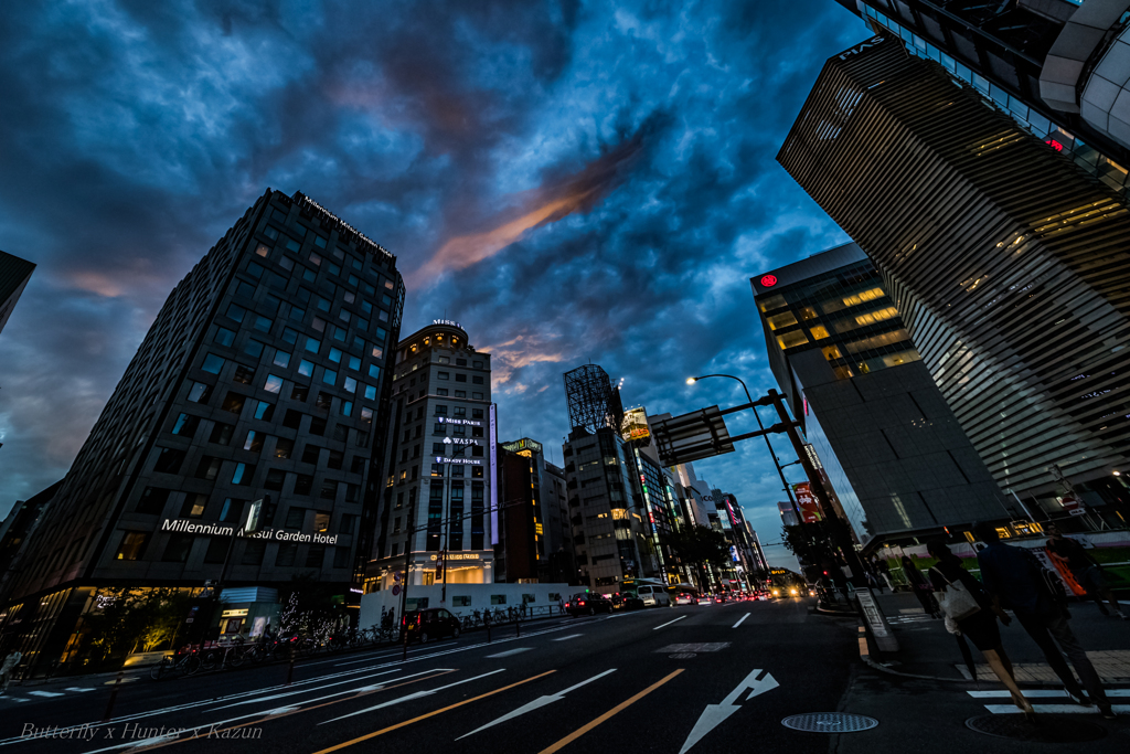 銀座の街並み