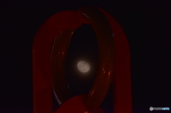 In the moon!