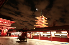 浅草寺五重塔～