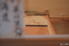 蕎麦撃ち場