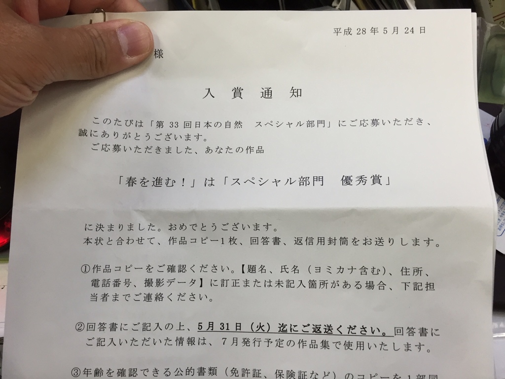 優秀賞取れたのに、取り消し決定だこれ・・・・（´Д｀；）