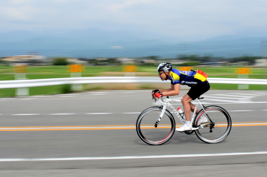 スピードに乗っちゃうぜー！