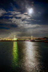 室蘭夜景　～　白鳥大橋