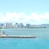 青い海