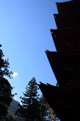 久遠寺の五重塔