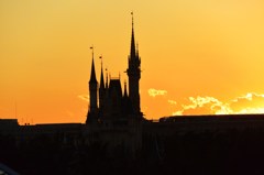 夕暮れ