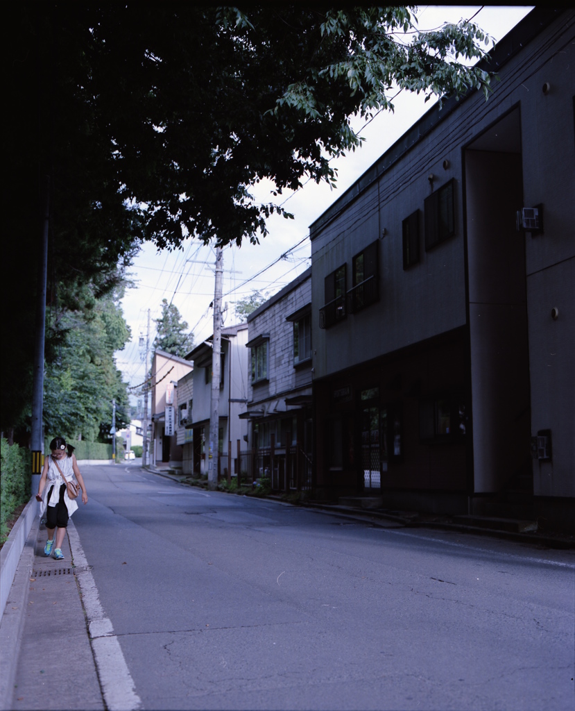 路地裏の夏