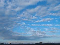 GW直前　楽しげな空